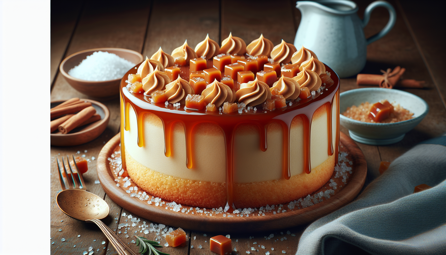 torta al caramello salato